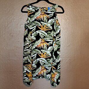 Medium Floral Beach Sleeveless Top